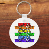 Rainbow Surgical Technologe Schlüsselanhänger (Vorderseite)
