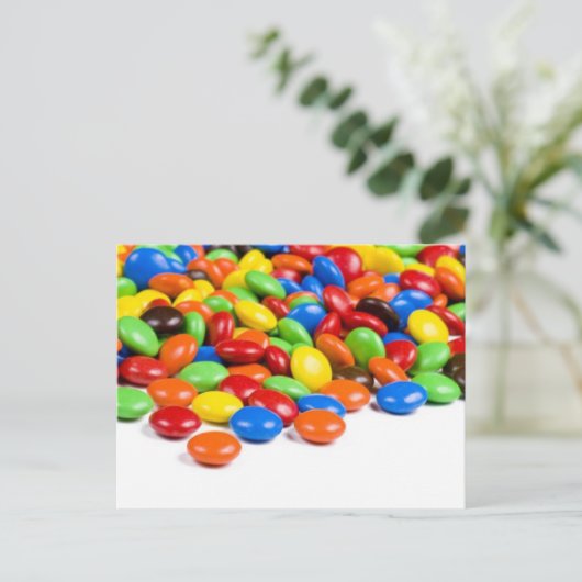 Rainbow-Süßkarton Postkarte (Stehend Vorderseite)