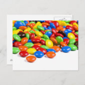 Rainbow-Süßkarton Postkarte (Vorne/Hinten)