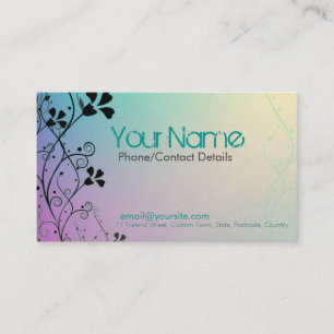 Rainbow Sweet Business Card Visitenkarte