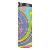 Rainbow-Swirbelmuster Thermosbecher (Nach rechts gedreht)