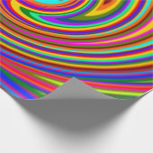 Rainbow Swirbelpapier Geschenkpapier (Ecke)