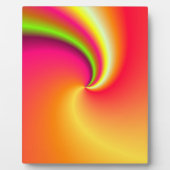 Rainbow Swirbeluntergrund Fotoplatte (Vorderseite)
