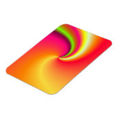 Rainbow Swirbeluntergrund Magnet (Linke Seite)