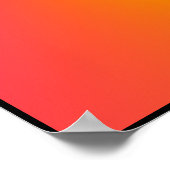 Rainbow Swirbeluntergrund Poster (Ecke)