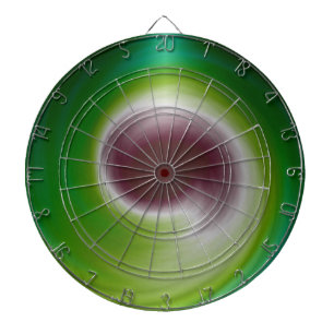 Rainbow Swirl abstrakte art 6 Dartscheibe