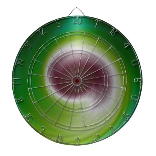 Rainbow Swirl abstrakte art 6 Dartscheibe (vorne)