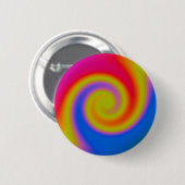 Rainbow Swirl Button (Vorne & Hinten)