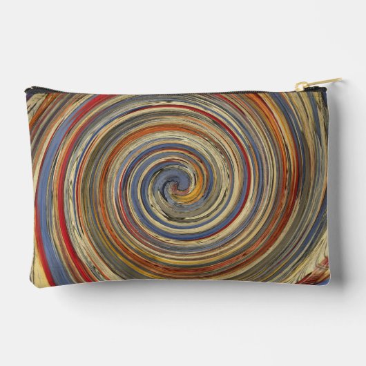 Rainbow Swirl Carry-All Pouch Zubehörtasche (Rückseite)
