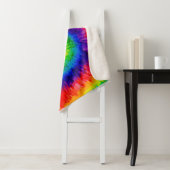 Rainbow Swirl Gefärbte Krawatte Alkoholtingenmaler Sherpadecke (Beispiel)