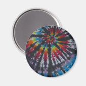 Rainbow Swirl Gefärbte Krawatte Magnet (Vorderseite/Rückseite)