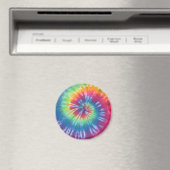 Rainbow Swirl Gefärbte Krawatte Magnet (In Situ (Geschirrspüler))