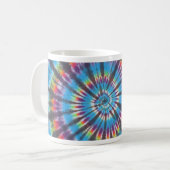 Rainbow Swirl Gefärbte Krawatte Tasse (Vorderseite Links)