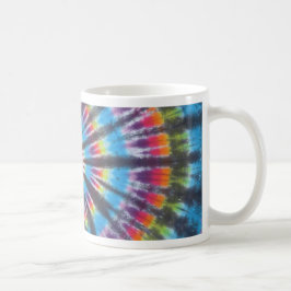 Rainbow Swirl Gefärbte Krawatte Tasse