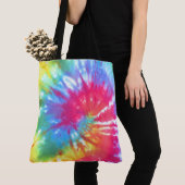 Rainbow Swirl Krawatte Dye Tasche (Von Nahem)