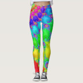 Rainbow Swirl Leggings (Vorderseite)