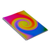 Rainbow Swirl Notizblock (Rechte Seite)