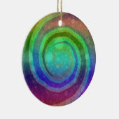 Rainbow Swirl Ornament (Rechts)