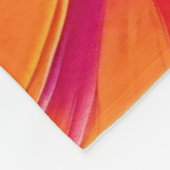 Rainbow Swirl Painting Fleecedecke (Ecke)