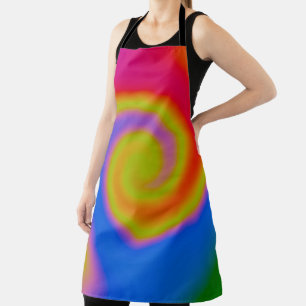 Rainbow Swirl Schürze