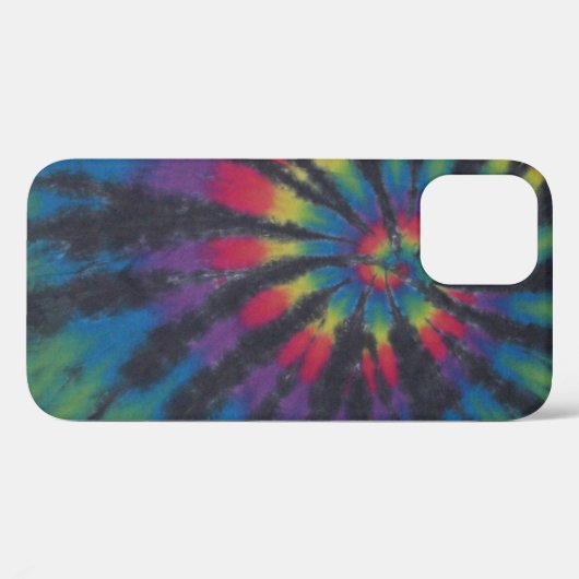 Rainbow Swirl Spiral Gefärbte Krawatte Case-Mate iPhone Hülle (Rückseite (Horizontal))