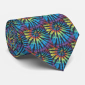Rainbow Swirl Spiral Krawatte Dyed Neckties (Gerollt)