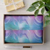Rainbow Swirl Stardust Decoupage Seidenpapier (Geschenk)
