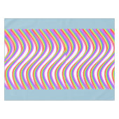 Rainbow Swirl Tischtuch Tischdecke (Vorderseite (Horizontal))