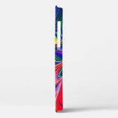 Rainbow Swirl Trippy Glow Stick Case-Mate iPhone Hülle (Rückseite / Links)