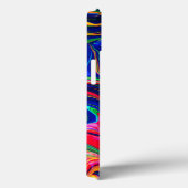 Rainbow Swirl Trippy Glow Stick Case-Mate iPhone Hülle (Rückseite / Rechts)