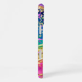 Rainbow Swirl und Confetti iPhone Hülle (Rechte Seite)