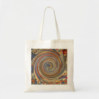 Rainbow Swirt Tote Bag Tragetasche