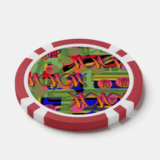 Rainbow-Symbole Pokerchips (Einzeln)