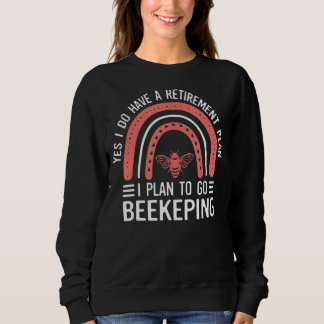 Rainbow T-Shirt Ruhestandsplan für Bienenzucht Sweatshirt