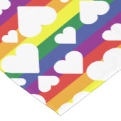 Rainbow Table Runner Kurzer Tischläufer (Ecke)