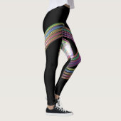 Rainbow Taffy Candy Leggings (Rechts)