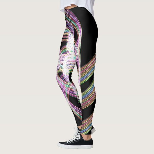 Rainbow Taffy Candy Two Leggings (Links)