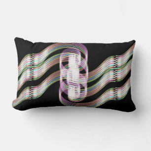 Rainbow Taffy Candy Two Lendenkissen