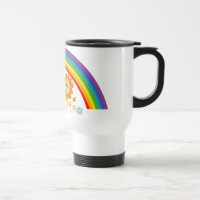 Rainbow Tango-Niedlicher Cartoon Löwen Tasse