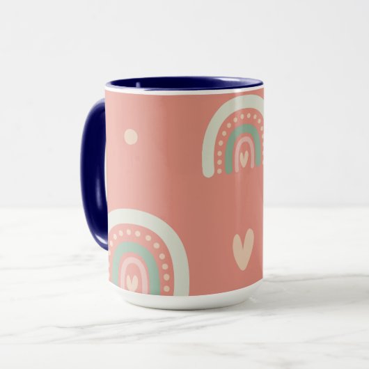 Rainbow Tasse (Vorderseite Links)