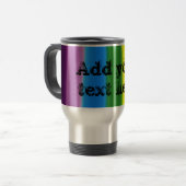 Rainbow-Tasse Reisebecher (Vorderseite Links)