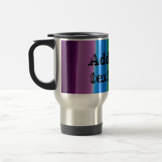 Rainbow-Tasse Reisebecher (Links)