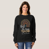 Rainbow Teacher Boho Sweatshirt (Vorne ganz)