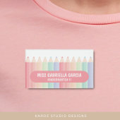 Rainbow Teacher School Namenschild