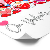 Rainbow Teaching 12th Grade On Valentines Day Tea Poster (Ecke)