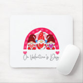 Rainbow Teaching 4th Grade On Valentines Day Teac Mousepad (Mit Mouse)