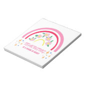 Rainbow Teaching ist ein Werk des Herzens Notizblock (Rotiert)