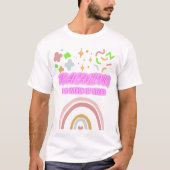 Rainbow Teaching ist ein Werk des Herzens T-Shirt (Vorderseite)