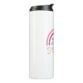 Rainbow Teaching ist ein Werk des Herzens Thermosbecher (Nach links gedreht)