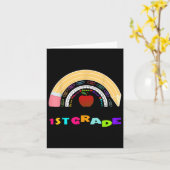 Rainbow Team 1. Klasse Karte (Gelbe Blume)